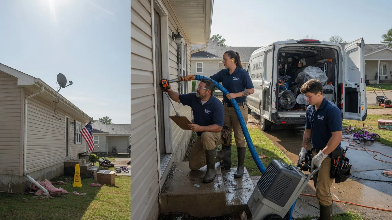 Ceiling Water Damage Restoration in Luray, KS near me